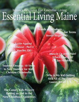 EssentialLivingMaine_August_Digital_2014_Cover_Yudu